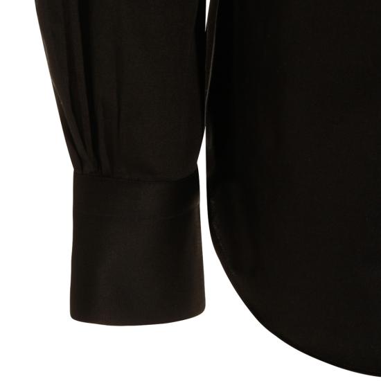 26FW 마짜렐리 셔츠 500201SLIMNERO Black - MAZZARELLI
