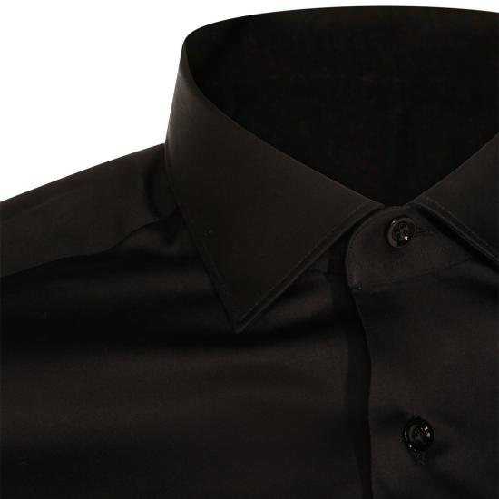 26FW 마짜렐리 셔츠 500201SLIMNERO Black - MAZZARELLI