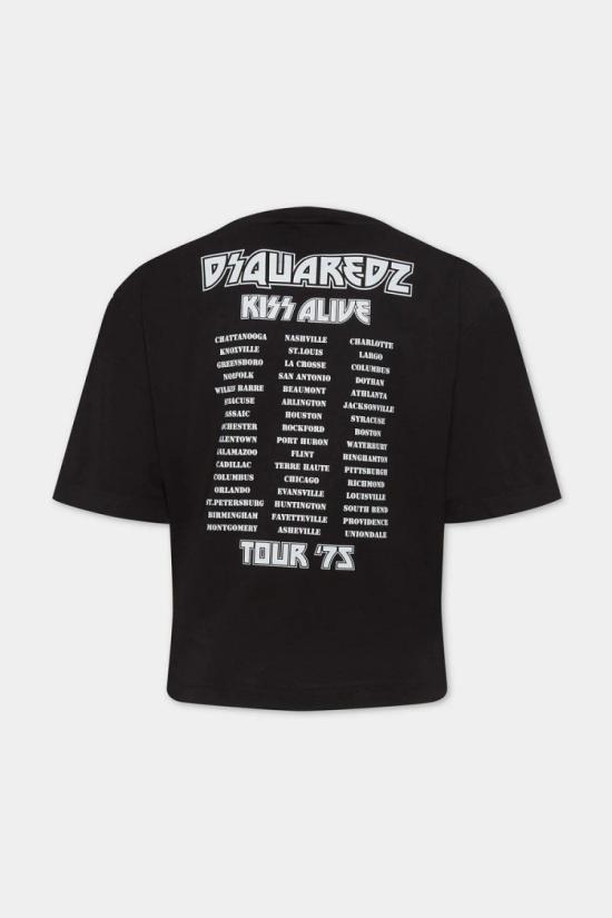 25FW 디스퀘어드2 탑 8053601455252 Black - DSQUARED2