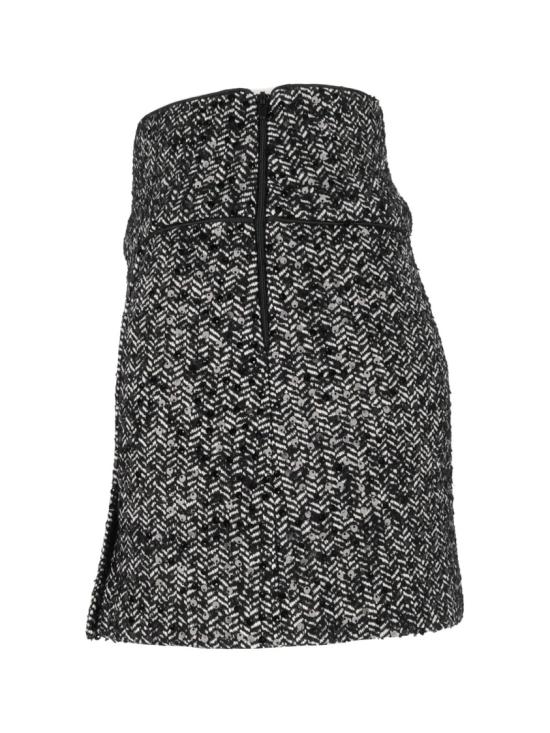 26FW 에르마노 설비노 스커트 D49EO016EZ0 Grey - ERMANNO SCERVINO