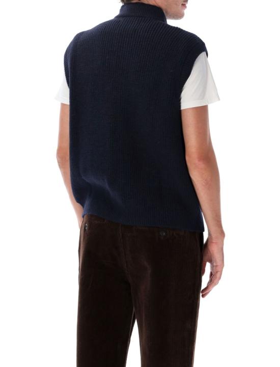 26FW 마가렛호웰 니트웨어 MHKN0529A26HNBNVY Blue - MARGARET HOWELL