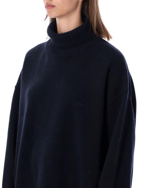 26FW 쉐르 니트웨어 PUL1518WILLIAMNAV0124W Black - SOEUR