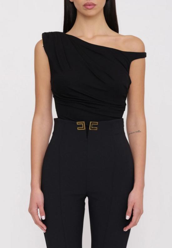 26SS 엘리자베타프랜치 탑 BO01361E211042 Black - ELISABETTA FRANCHI