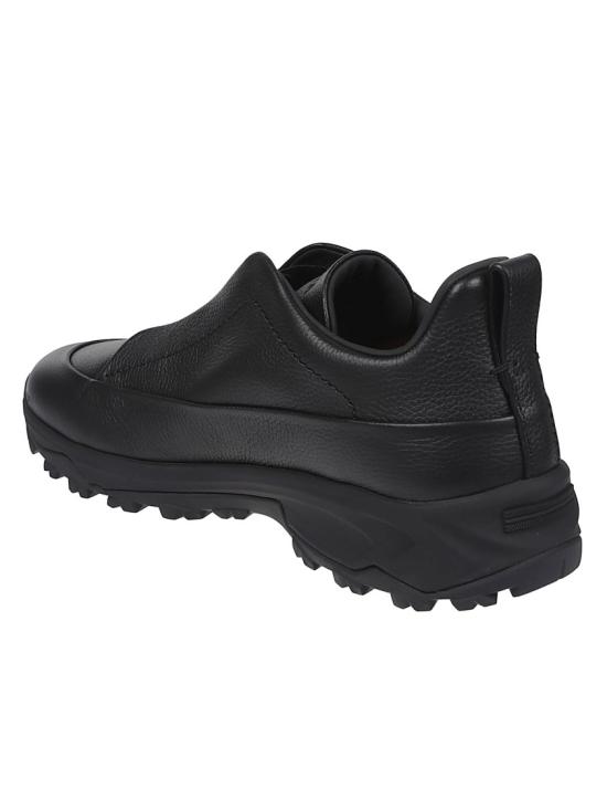 26FW 에르메네질도제냐 스니커즈 LHSOF S8106Z Black - ERMENEGILDO ZEGNA