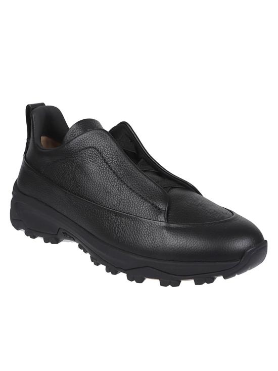 26FW 에르메네질도제냐 스니커즈 LHSOF S8106Z Black - ERMENEGILDO ZEGNA