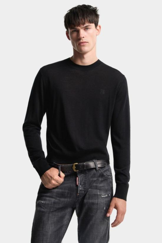 26FW 디스퀘어드2 니트웨어 8053601574366 Black - DSQUARED2