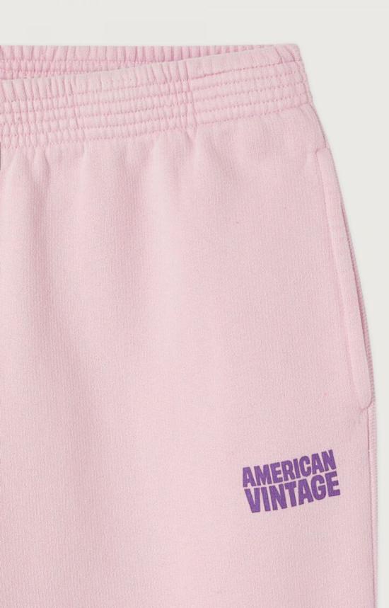  아메리칸 빈티지 스트레이트 팬츠 플리지 조거 팬츠 빈티지 페탈 - AMERICAN VINTAGE