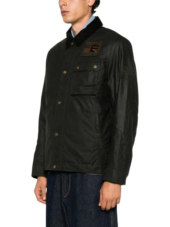 26FW 바버 인터네셔널 워커스 왁스 자켓 MWX1853SG91 Black - BARBOUR
