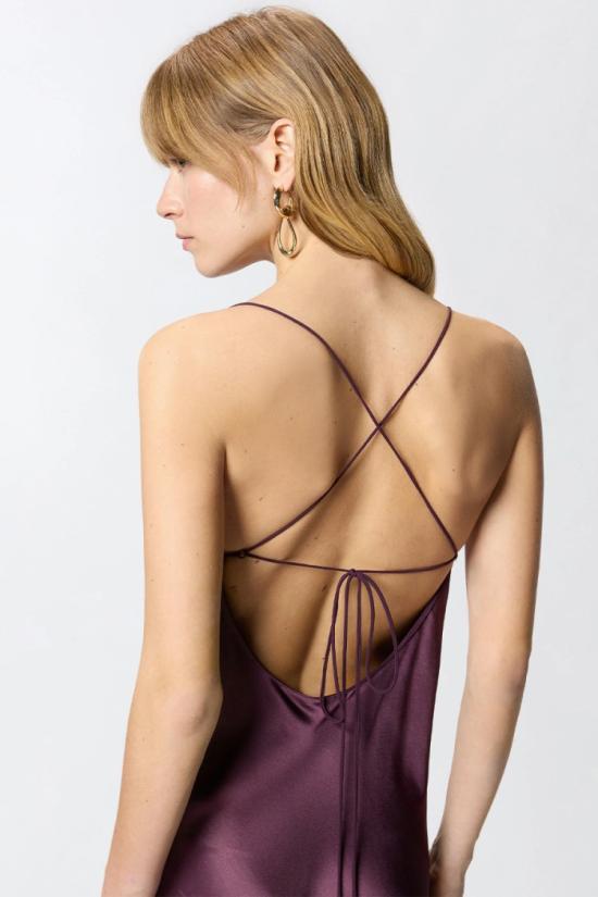 26SS 핑코 원피스 8053177425512 Burgundy - PINKO