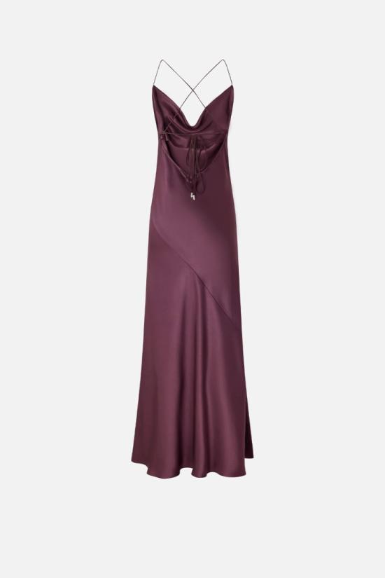 26SS 핑코 원피스 8053177425512 Burgundy - PINKO
