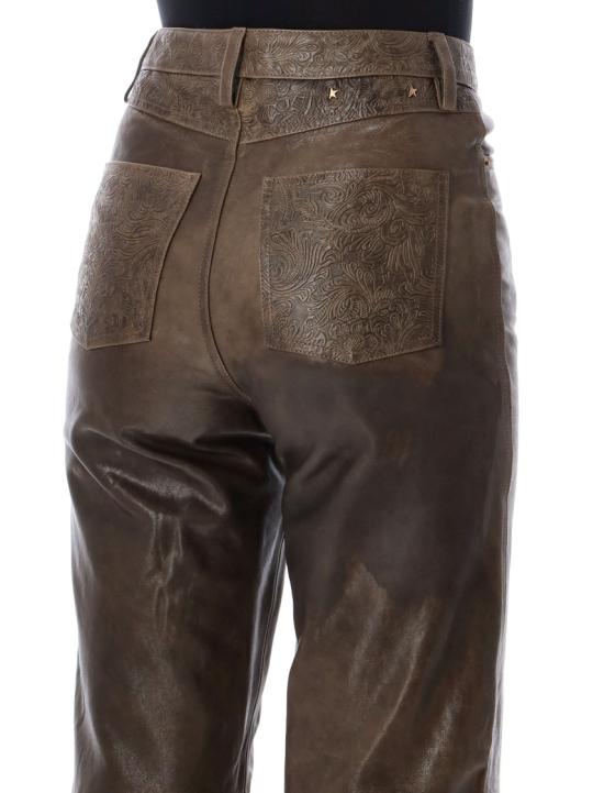 26FW 골든구스 팬츠 GWP01882P00265936110 Black - GOLDEN GOOSE