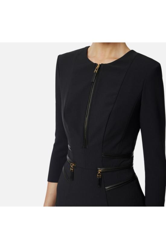 25FW 엘리자베타프랜치 원피스 AB82356E211040 Black - ELISABETTA FRANCHI
