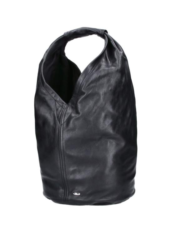 26FW 아워레가시 포포 드립 백 A2268FMBMALLEABLE BLACK BULL HIDE - OUR LEGACY