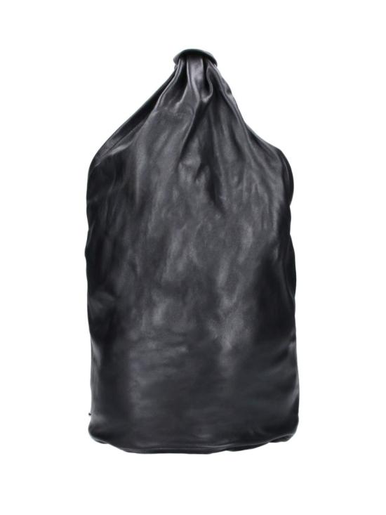 26FW 아워레가시 포포 드립 백 A2268FMBMALLEABLE BLACK BULL HIDE - OUR LEGACY