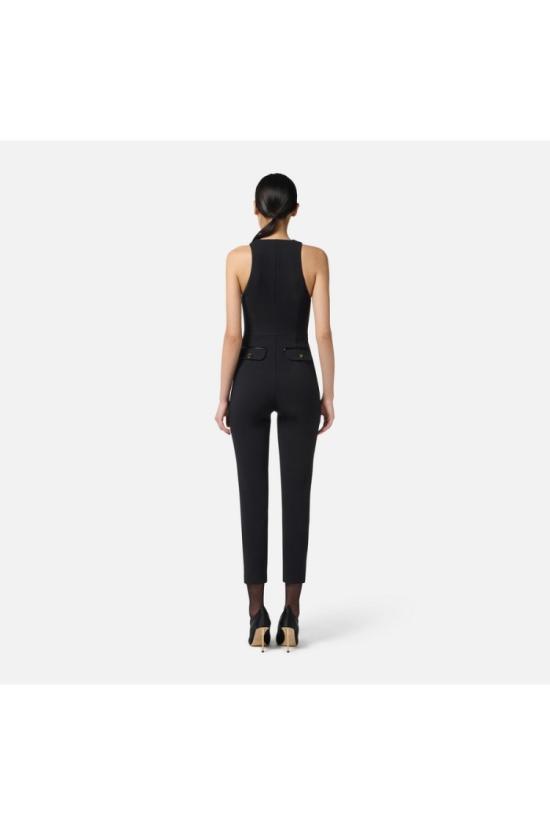 25FW 엘리자베타프랜치 점프수트 TU05556E211044 Black - ELISABETTA FRANCHI