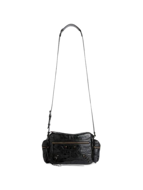 26FW 발렌시아가 르 시티 카메라 백 A006LJ2ABEK1000 Black