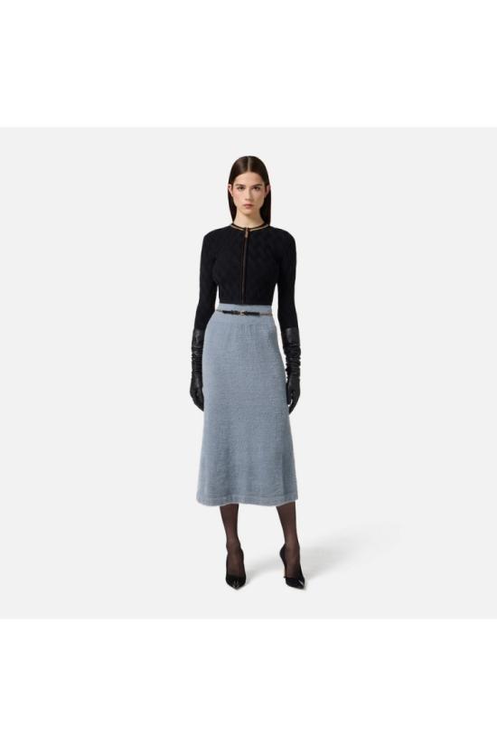25FW 엘리자베타프랜치 니트웨어 MK29B56E211040 Black - ELISABETTA FRANCHI