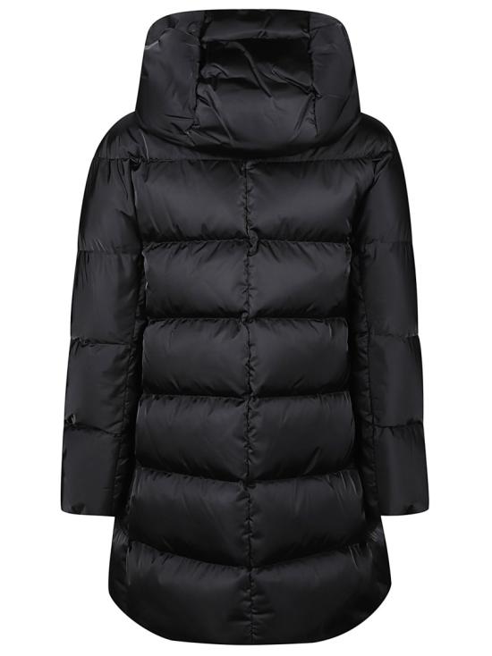 26FW 에르노 새틴 A-셰이프 재킷 PI1304D 12170Z Black - HERNO