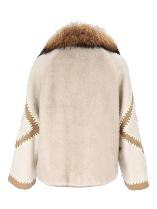 26FW 에르마노 설비노 코트 D49ED065E96 Neutrals - ERMANNO SCERVINO