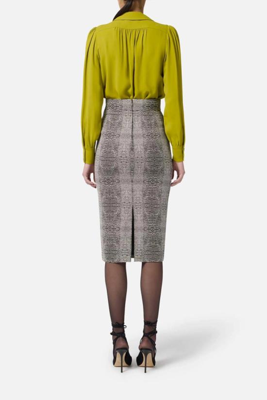 25FW 엘리자베타프랜치 스커트 45156 85139 Grey - ELISABETTA FRANCHI