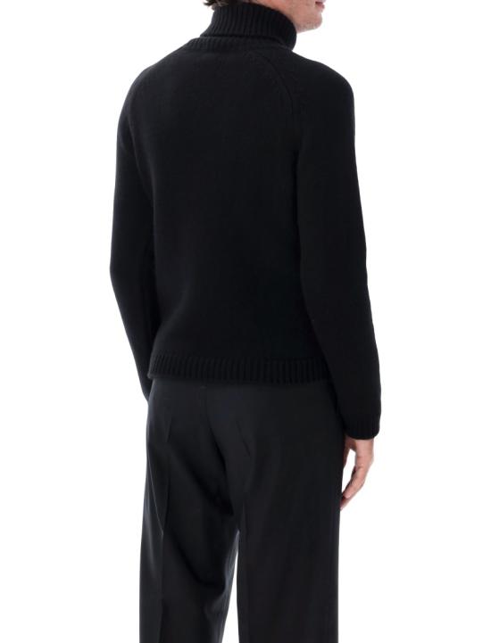 26FW 톰포드 니트웨어 KRL072YMW180NAA Black - TOMFORD