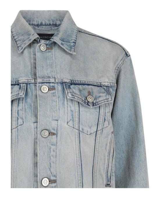  발렌시아가 데님 767998 TDW14 4016 40491 34 Grey - BALENCIAGA