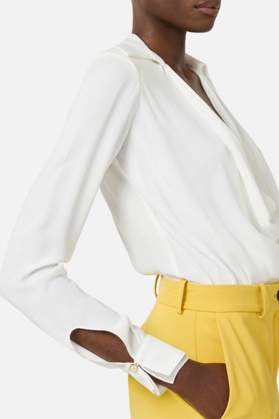 26SS 엘리자베타프랜치 탑 CB00261E236040 White - ELISABETTA FRANCHI