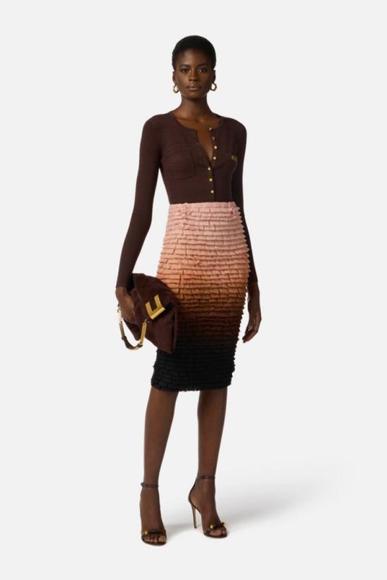 26SS 엘리자베타프랜치 니트웨어 MK88B61E264442 Black - ELISABETTA FRANCHI