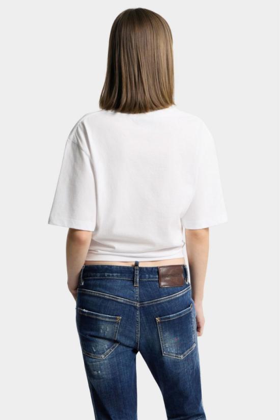 26SS 디스퀘어드2 탑 8053601627055 White - DSQUARED2