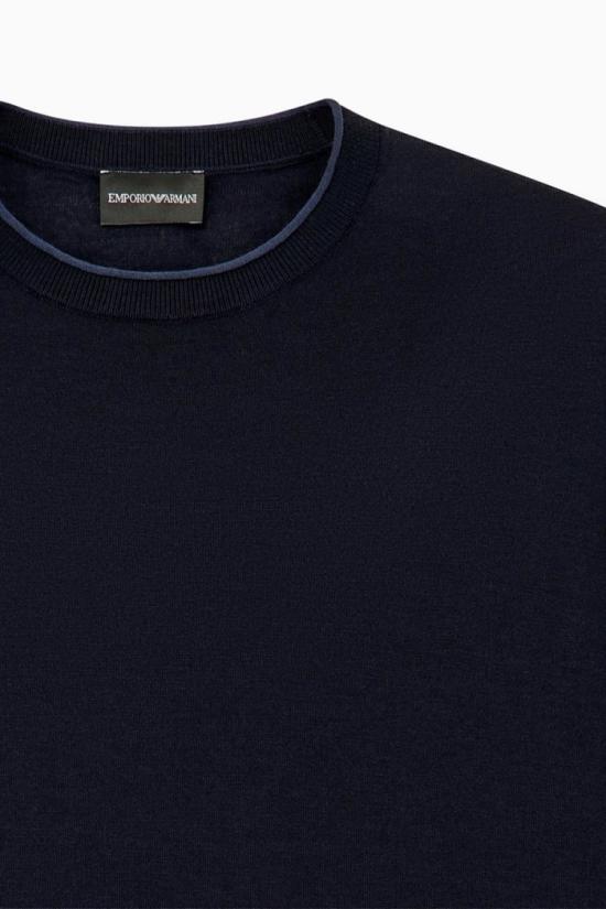 26FW 엠포리오 아르마니 니트웨어 8050874622169 Black - EMPORIO ARMANI