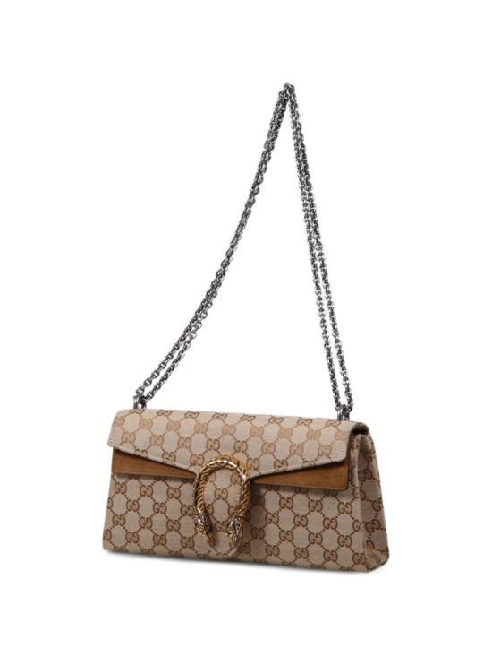 26FW 구찌 GG 패브릭 디오니소스 숄더백 874735FAF7S9642 Brown - GUCCI