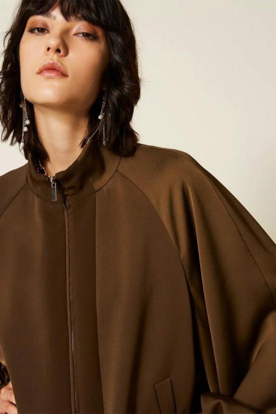 26FW 트윈셋 자켓 2017541586489 Brown - TWINSET