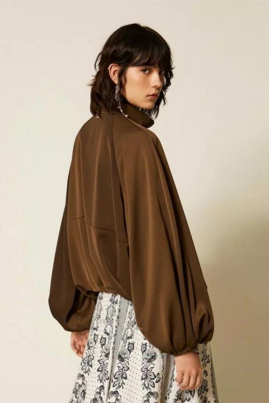26FW 트윈셋 자켓 2017541586489 Brown - TWINSET