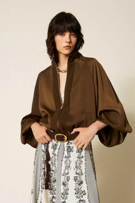 26FW 트윈셋 자켓 2017541586489 Brown - TWINSET
