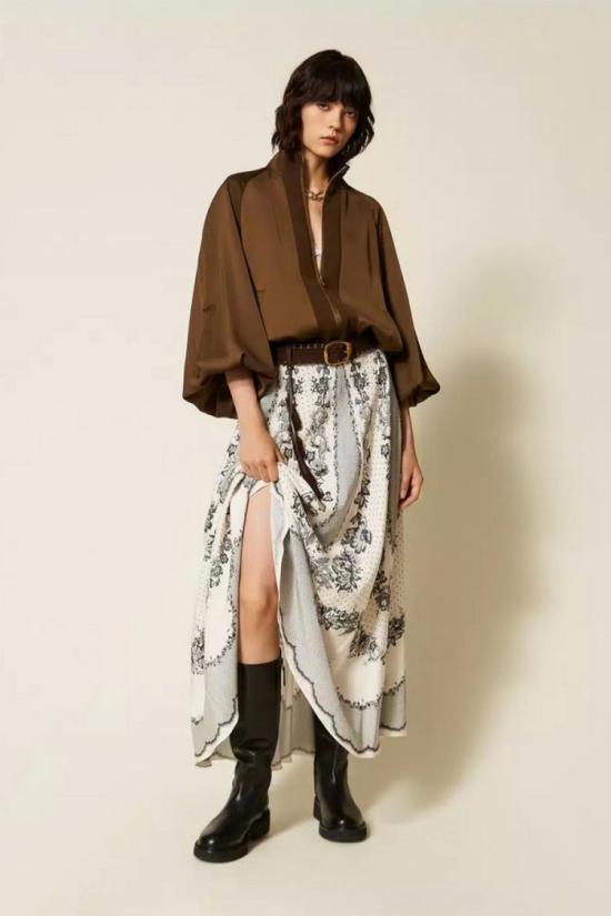26FW 트윈셋 자켓 2017541586489 Brown - TWINSET