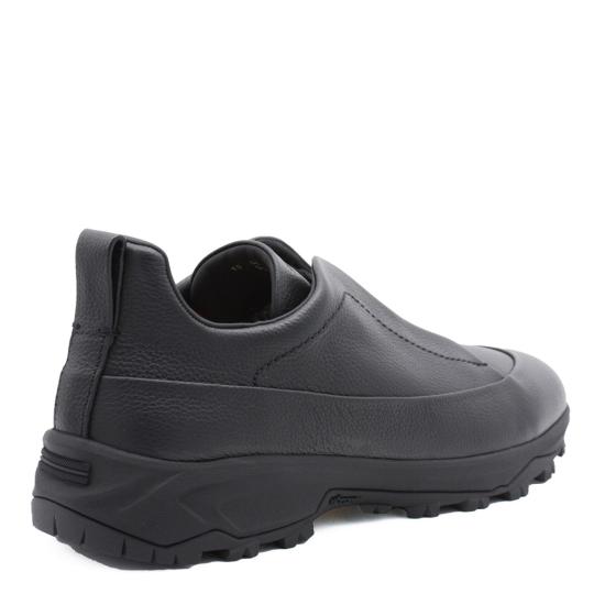26FW 에르메네질도제냐 스니커즈 LHSOFS8106ZNER Black - ERMENEGILDO ZEGNA
