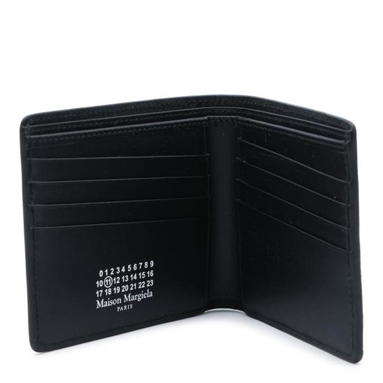 26FW 마르지엘라 4스티치 반지갑 SA1UI0016P4745T8013 Black - MAISON MARGIELA