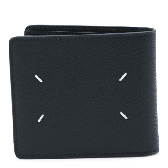 26FW 마르지엘라 4스티치 반지갑 SA1UI0016P4745T8013 Black - MAISON MARGIELA