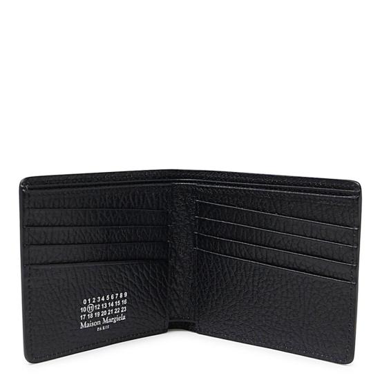 26FW 마르지엘라 4스티치 반지갑 SA1UI0016P4455T8013 Black - MAISON MARGIELA