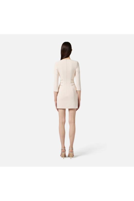 25FW 엘리자베타프랜치 원피스 AB82356E2DZ940 White - ELISABETTA FRANCHI