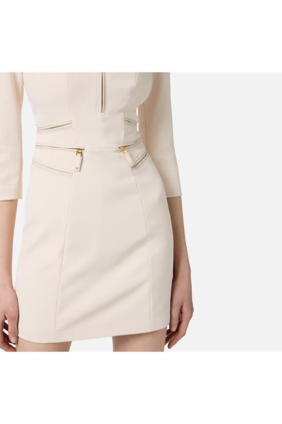 25FW 엘리자베타프랜치 원피스 AB82356E2DZ940 White - ELISABETTA FRANCHI