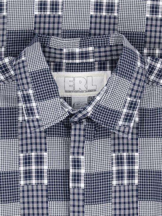 26FW 이알엘 셔츠 ERL13B0031 Blue - ERL