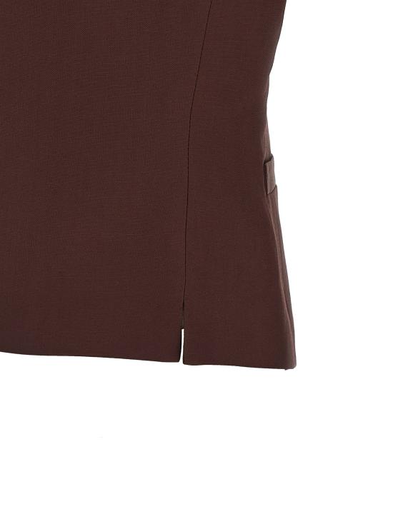  알베르토비아니 베스트 LDGG817VI009160 BURGUNDY - ALBERTO BIANI