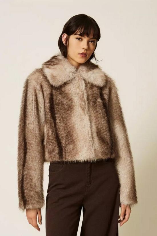 26FW 트윈셋 자켓 2102500739195 Brown - TWINSET