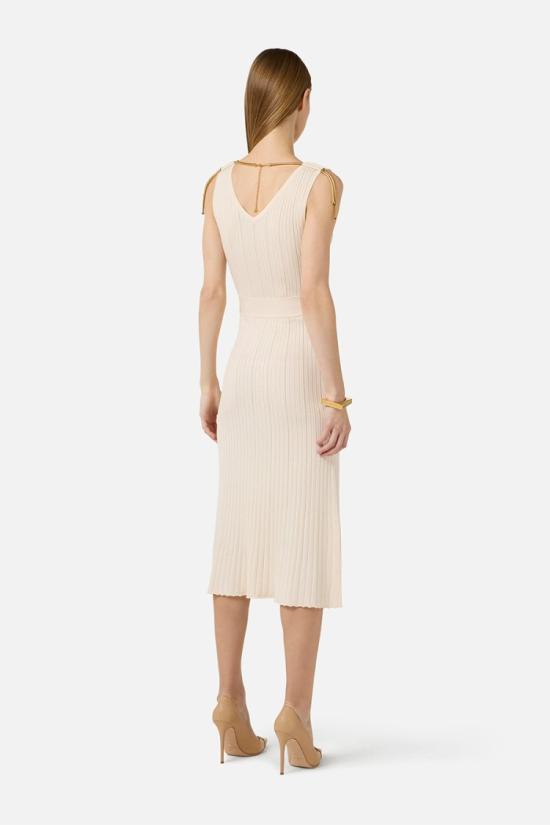 26SS 엘리자베타프랜치 원피스 AM18S61E219340 Neutrals - ELISABETTA FRANCHI
