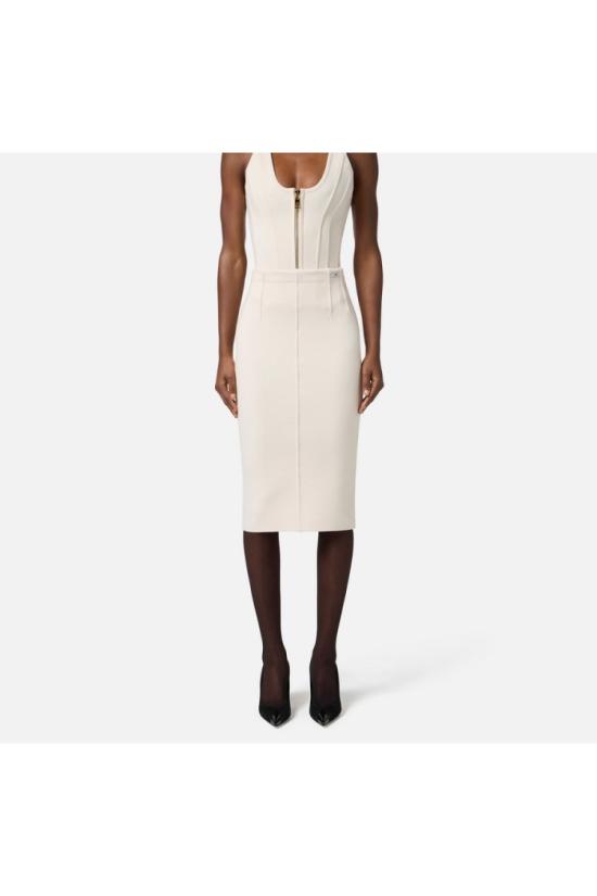 25FW 엘리자베타프랜치 스커트 GK19S56E2DZ942 Neutrals - ELISABETTA FRANCHI