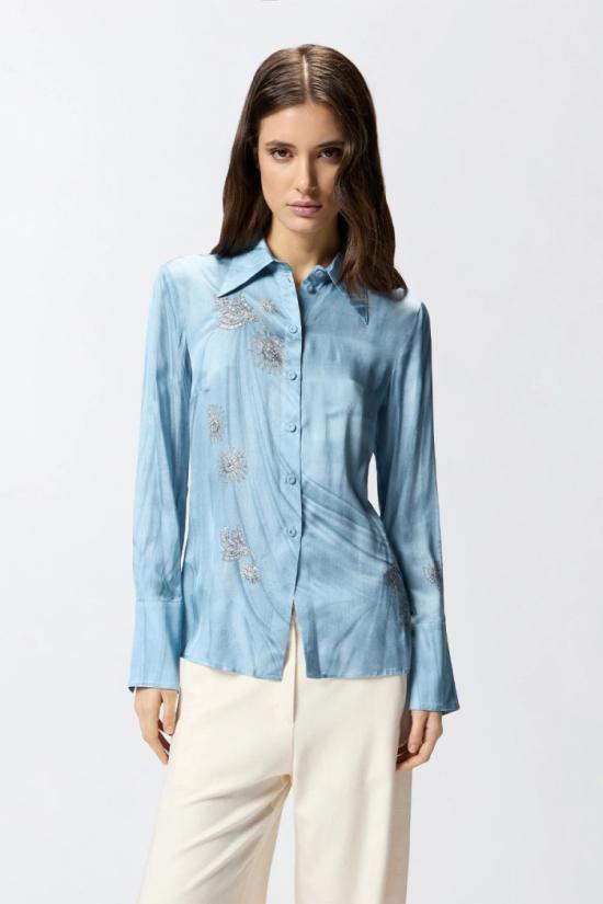 26SS 핑코 탑 8053177388534 Blue - PINKO