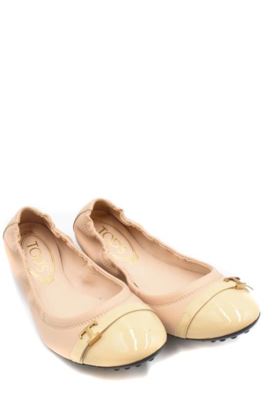  토즈 플랫 슈즈 45006 84742 Neutrals - TODS