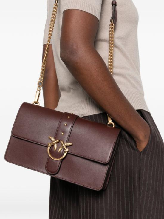 26FW 핑코 숄더백 107621A0F1W34Q Brown - PINKO