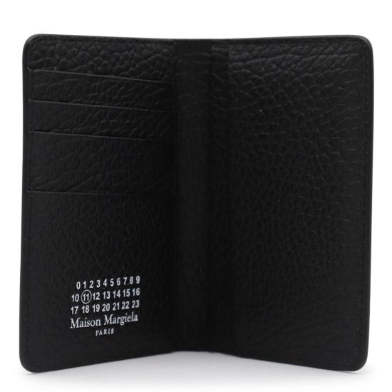 26FW 마르지엘라 보빈 레더 카드 홀더 SA1VX0011P4455T8013 Black - MAISON MARGIELA